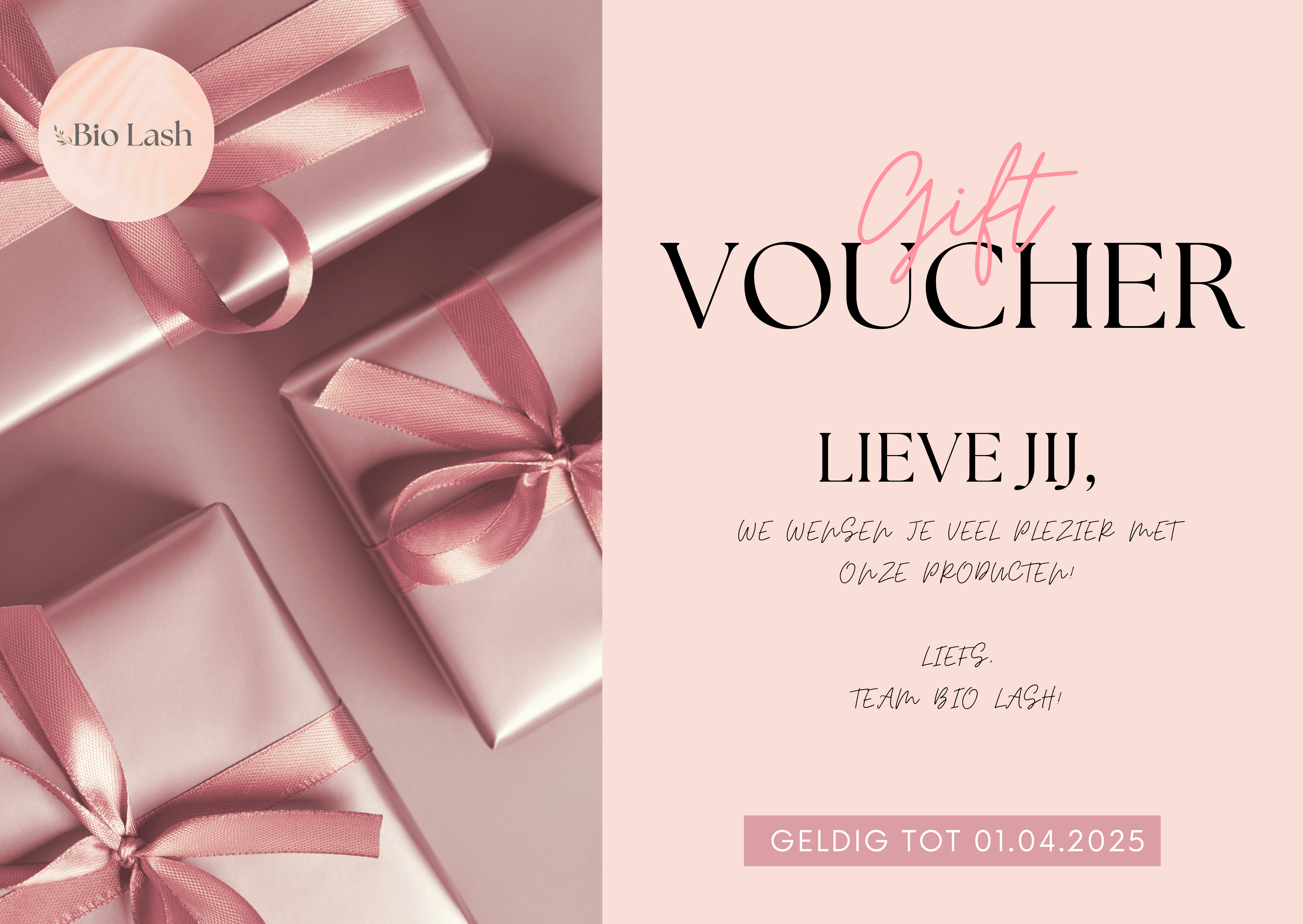 Carte cadeau Bio Lash