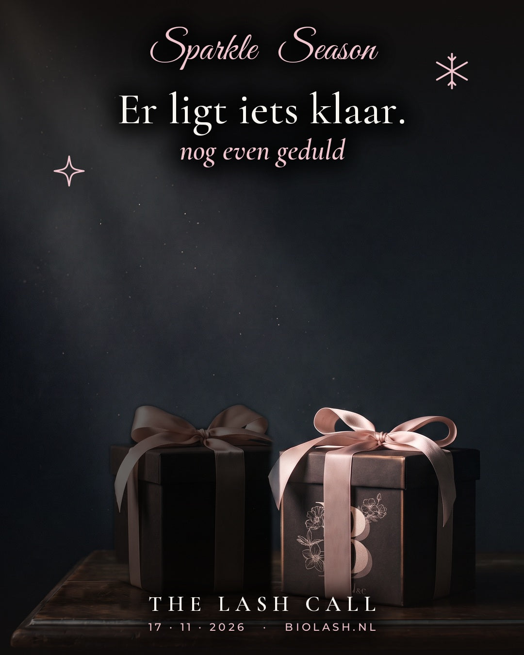 Er ligt iets klaar.