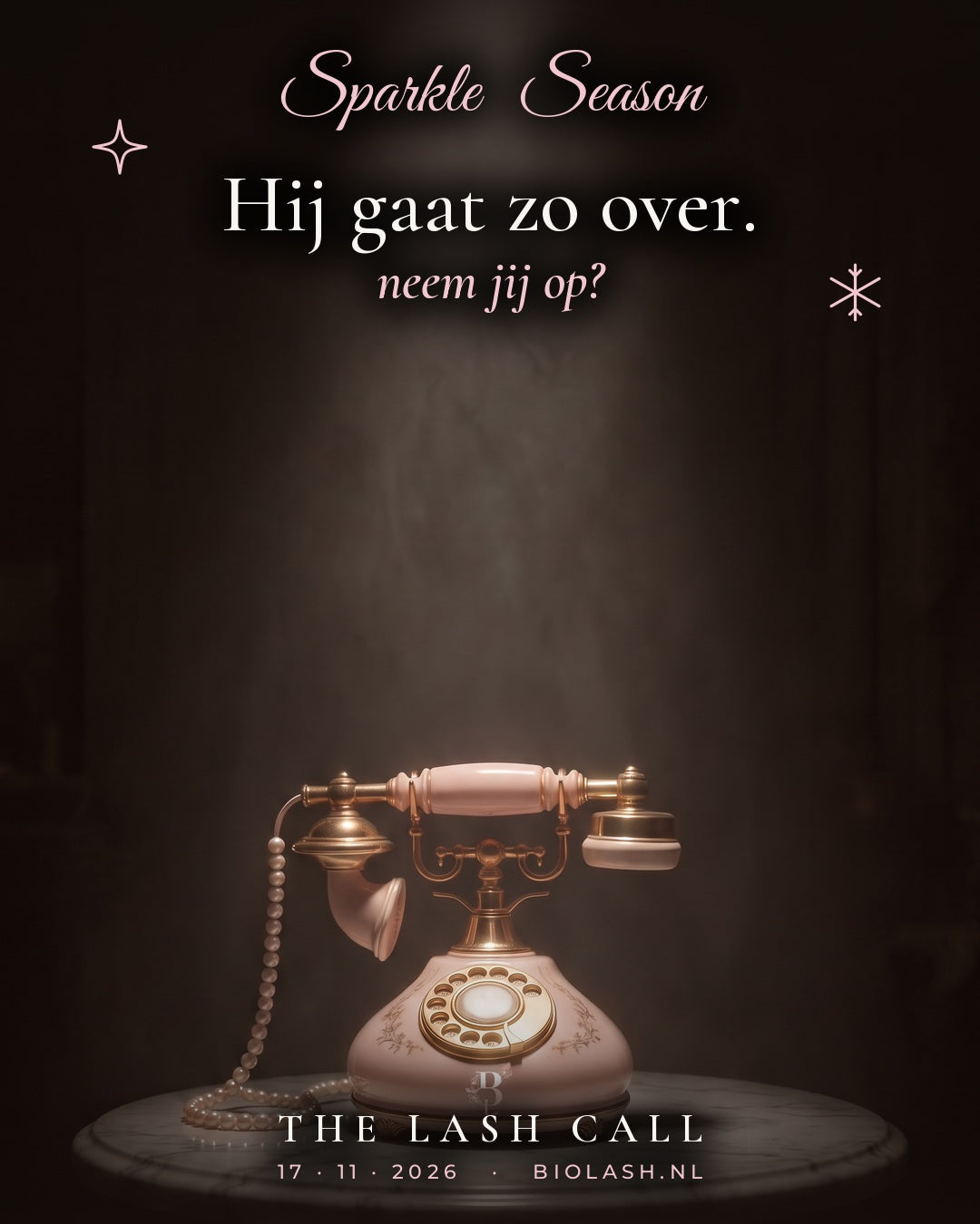 Hij gaat zo over.